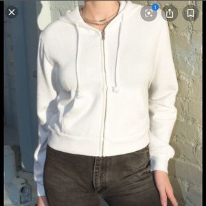 white crystal hoodie!